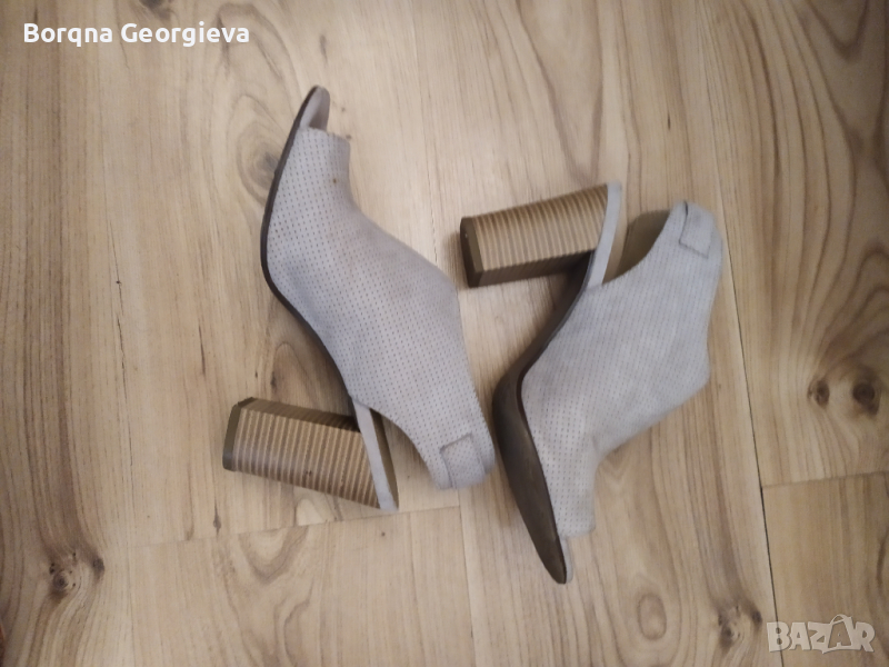 Дамски Сандали на Ток, снимка 1