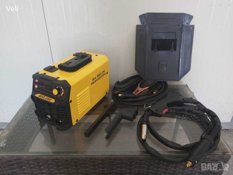 Co2 MIG 250 mini телоподаващ апарат работи без газ, снимка 1