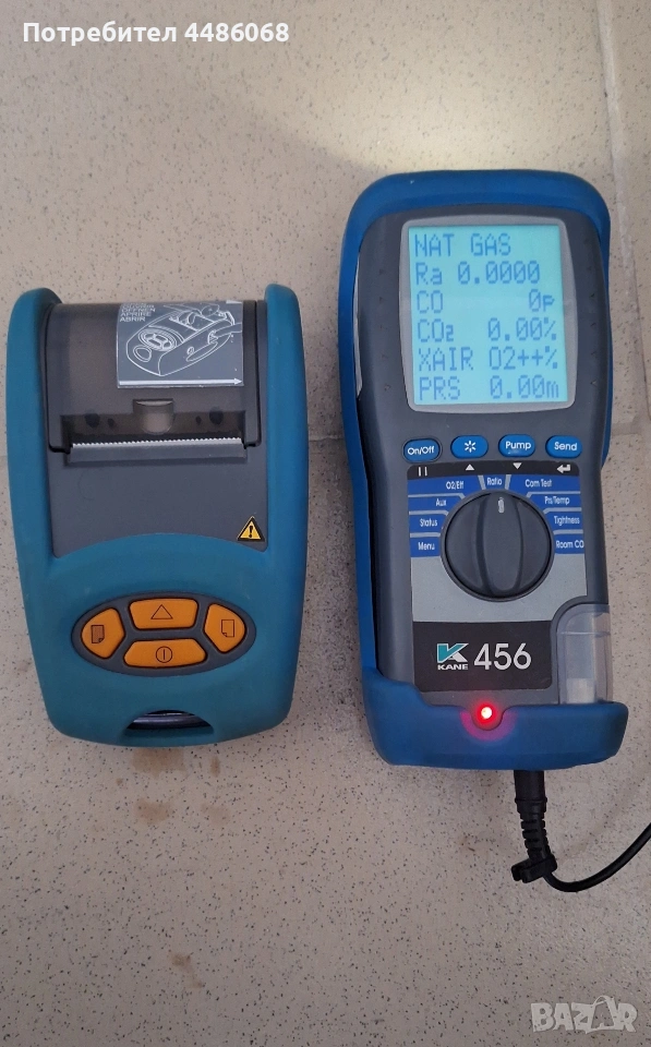 ГАЗ АНАЛИЗАТОР KANE 456, снимка 1