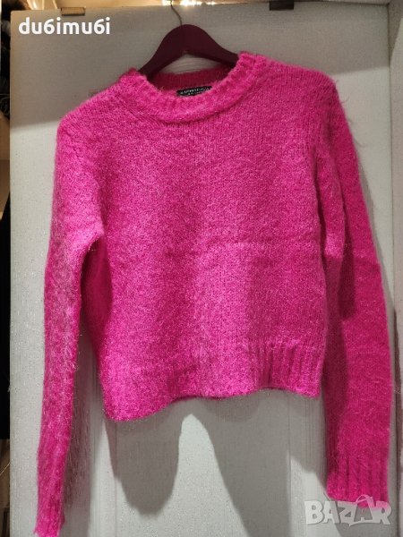 Топъл дизайнерски вълнен пуловер , снимка 1