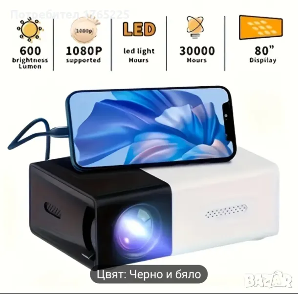 Проектор за домашно кино-2 вида, снимка 1