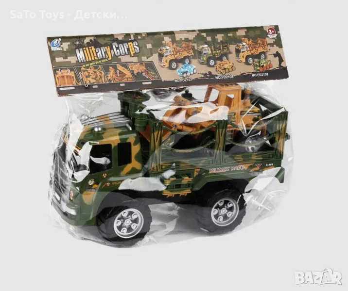 Военен  детски камион, снимка 1