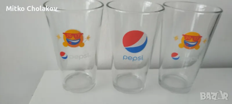 Продавам 3 броя чаши Пепси Кола 400 мл, снимка 1