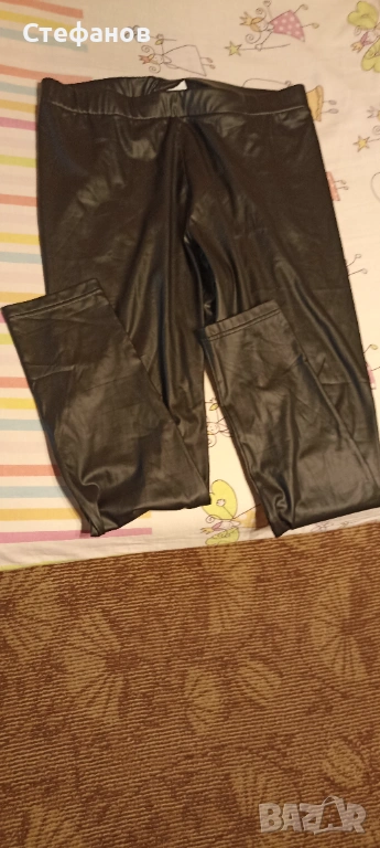 Дамски кожен клин с вата, снимка 1