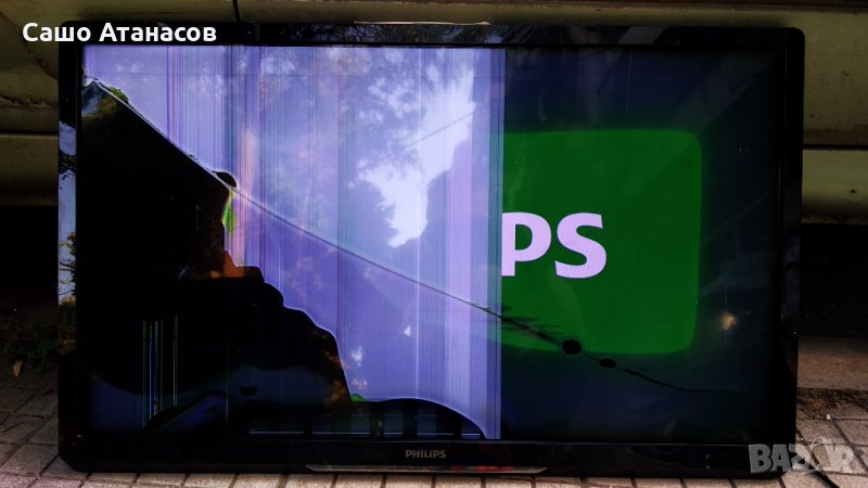 PHILIPS 32PFL4007T/12 със счупена матрица ,715G5194-P01-W20-002H ,3139 123 65323v2-MB ,6870C-0401B, снимка 1