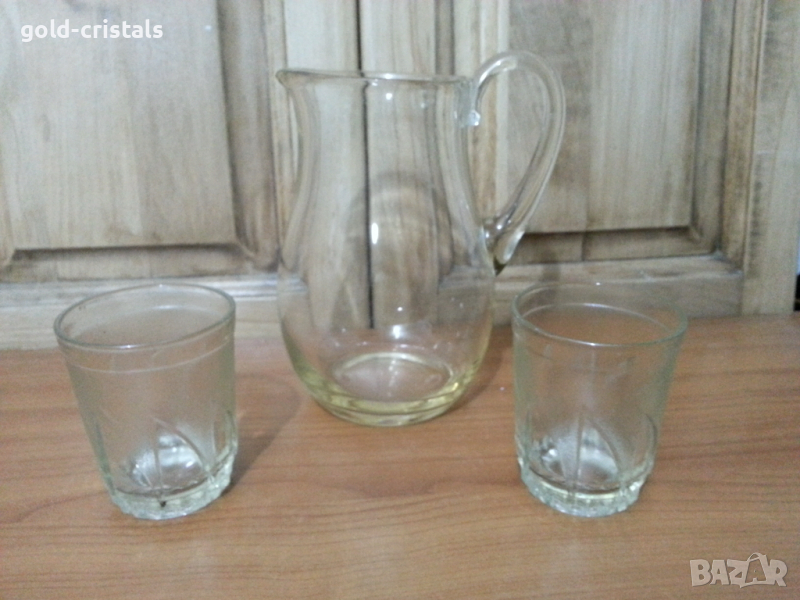 Стъклена кана , снимка 1