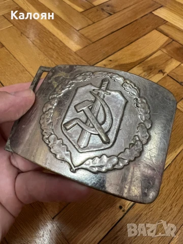 Тока за колан военна метална , снимка 3 - Колекции - 50602229