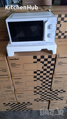 Компактна микровълнова фурна Comfee - 20 литра, 700W и 5 нива на мощност, снимка 12 - Микровълнови - 52122723