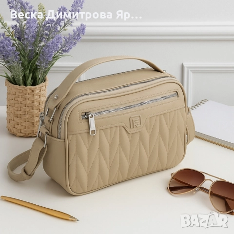 Дамска чанта – ежедневна, през рамо, снимка 4 - Чанти - 51607664