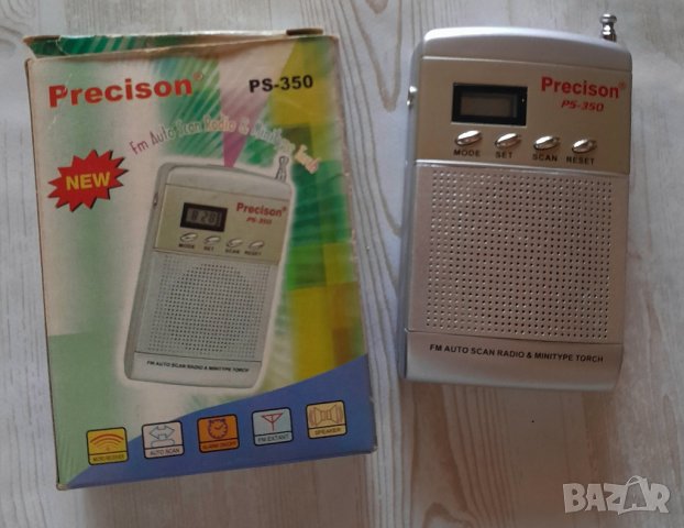 Мини транзисторче PRECISON  PS-350, снимка 4 - Радиокасетофони, транзистори - 41872679