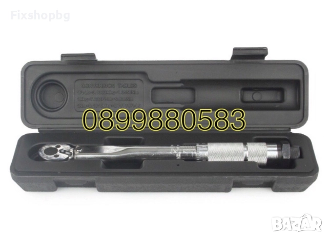 Динамометричен ключ Mar-Pol-1/4-5-25nm в пластмасова кутия, снимка 3 - Ключове - 51563728