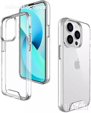 Прозрачен Кейс SPACE CASE за Apple iPhone 13 | 13 Pro | 13 Pro Max | 13 Mini, снимка 1