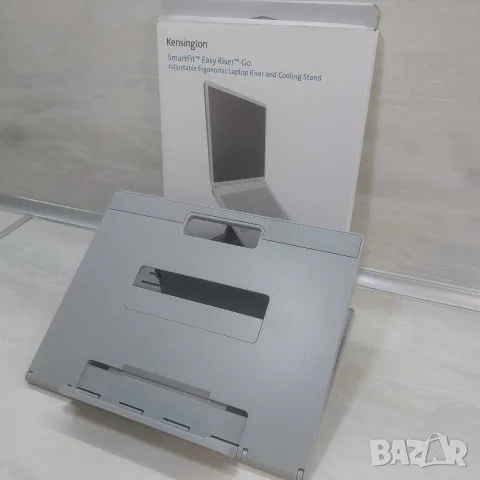 ТОП: Нова Ергономична Стойка за Лаптоп Kensington SmartFit Easy Riser Go Охладител, снимка 3 - Лаптоп аксесоари - 56155754