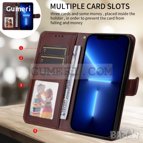 Xiaomi Redmi 15C Тефтер Wallet, снимка 16 - Калъфи, кейсове - 52177208