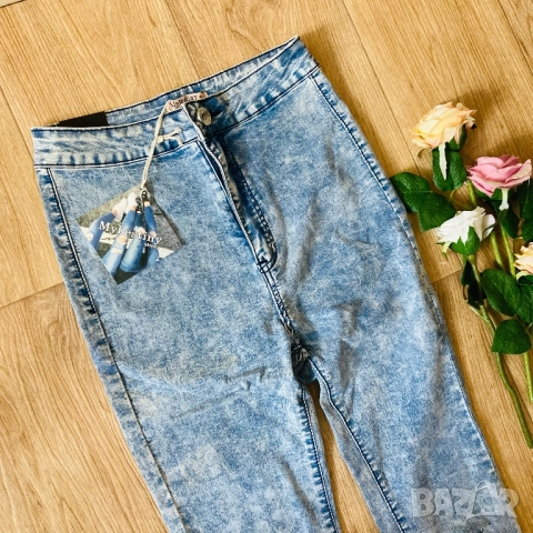 Разпродажба спешно! Нови дамски еластични дънки, снимка 3 - Дънки - 52840919