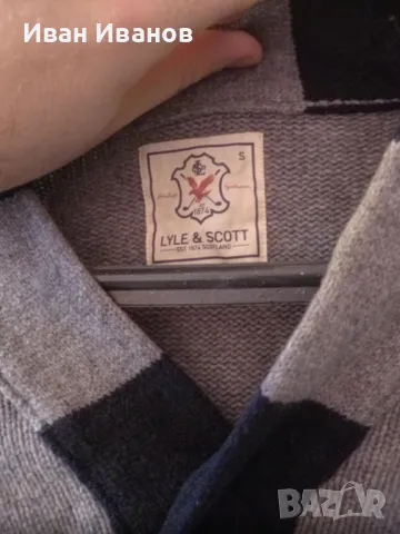 Оригинална фланела Lyle & Scott, снимка 3 - Блузи - 48390176