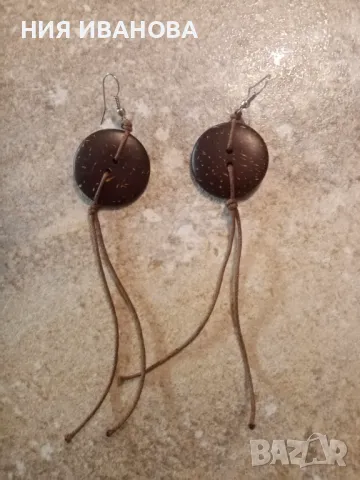 Бижута от естествени материали, снимка 5 - Обеци - 48667372