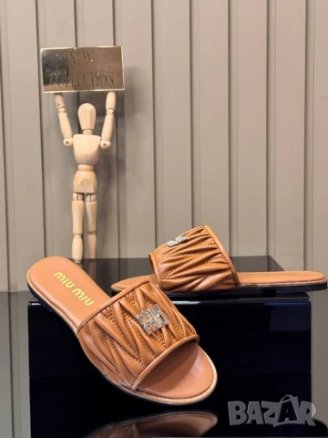 чехли Miu Miu , снимка 2 - Чехли - 50902012