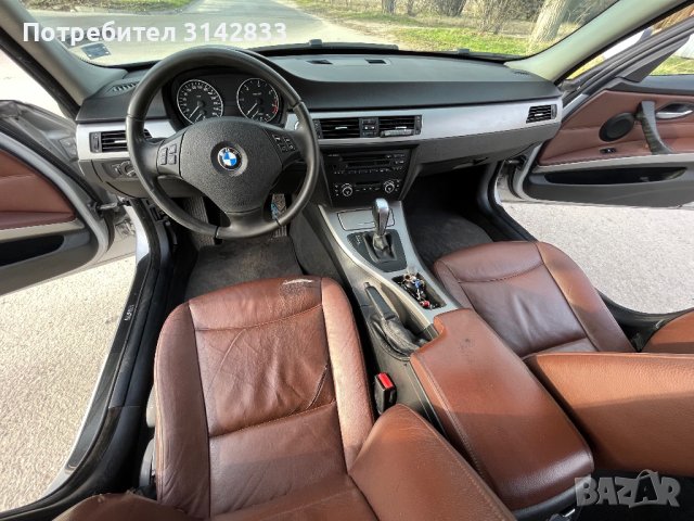 BMW E91 320d//163кс//Авомат//Кожа//ТОП ЦЕНА, снимка 11 - Автомобили и джипове - 44218397