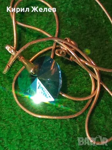 ИЗИСКАН КРИСТАЛЕН СРЕБЪРЕН АРТ МЕДАЛЬОН със СРЕБЪРНА ВЕРИЖКА СРЕБРО 925 БУТИКОВО БИЖУ ИТАЛИЯ 38266, снимка 17 - Колиета, медальони, синджири - 40940676