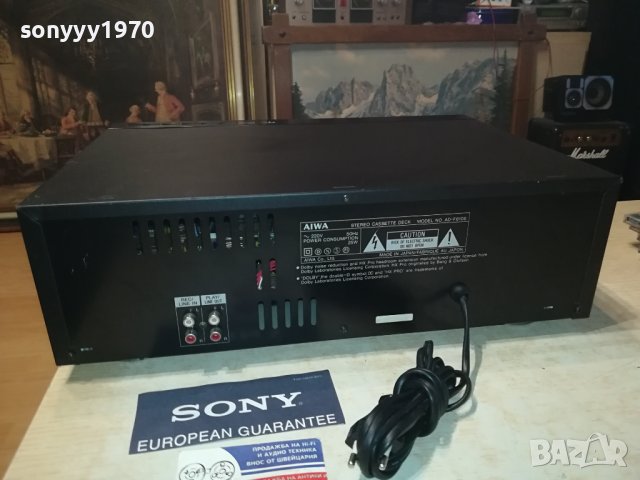 AIWA AD-F810E 3HEAD DECK-MADE IN JAPAN-SWISS 2207231907, снимка 15 - Декове - 41628619