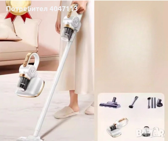 Безжична преносима прахосмукачка с голямо засмукване , снимка 4 - Прахосмукачки - 53377144