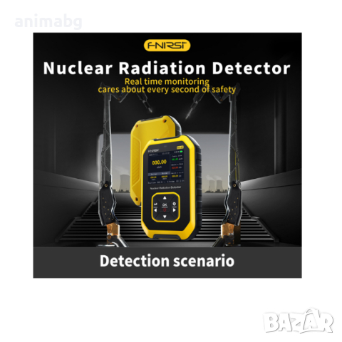 ANIMABG Цифров гайгеров брояч Geiger уред за измерване нивата на радиация микросиверт дозиметър бета, снимка 6 - Друга електроника - 44066318