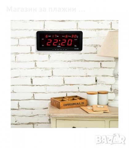LED ЕЛЕКТРОНЕН ЧАСОВНИК CX-2158 ,ТЕРМОМЕТЪР ,АЛАРМА - код 2158, снимка 3 - Друга електроника - 34304160
