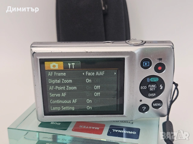 Дигитален фотоапарат Canon Ixus 145 digital photo camera , снимка 9 - Фотоапарати - 53617598