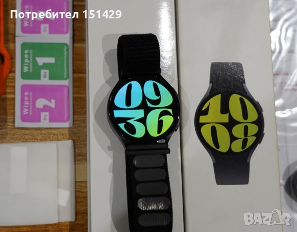 GALAXY Watch 6 44mm LTE eSIM A1 гаранция, снимка 1