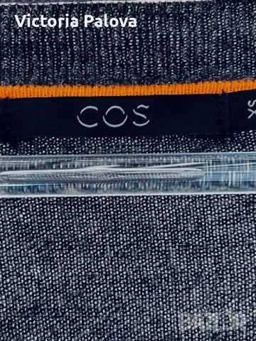 COS Швеция тънка жилетка 49% вълна, снимка 2 - Жилетки - 47338276