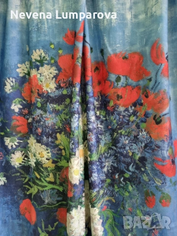  Дамски шал с две лица , снимка 2 - Шалове - 53261206