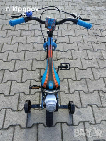 BYOX Велосипед 12" MASTER син, снимка 10 - Велосипеди - 53531598