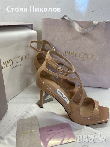 Оригинални сандали Jimmy Choo, снимка 5 - Дамски елегантни обувки - 41464743