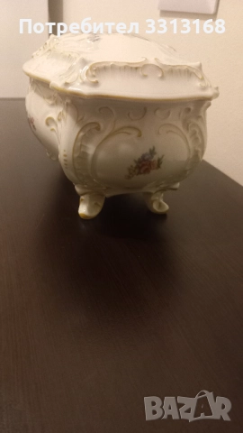 Порцеланова кутия 1939 год. Germany, снимка 3 - Антикварни и старинни предмети - 52150625