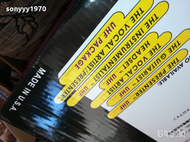 SHURE 2 MIC WIRELESS+КУФАР 2102221743, снимка 14 - Микрофони - 35868672