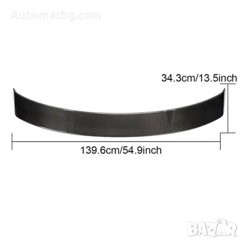 Спойлер за багажник Automat, PG307, Черен, 135см , снимка 3 - Аксесоари и консумативи - 49094212