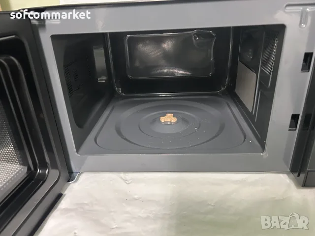 Чисто нова микровълнова фурна SHARP YC-MS02E-B (Транспортен дефект), снимка 4 - Микровълнови - 56128807