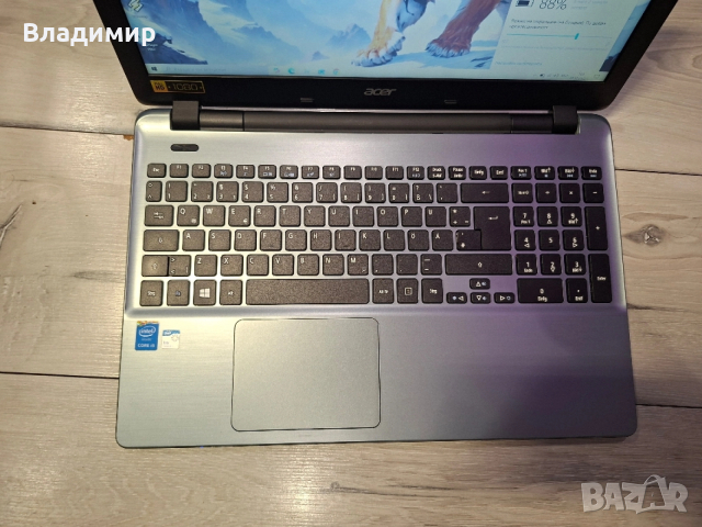 Acer Aspire E5 571-i5 4258u/8гб/256гб ссд, снимка 5 - Лаптопи за дома - 52873406