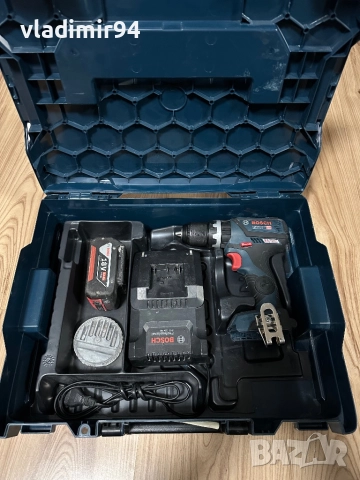 Bosch GSB 18V-60C ударен винтоверт, снимка 2 - Винтоверти - 52676981