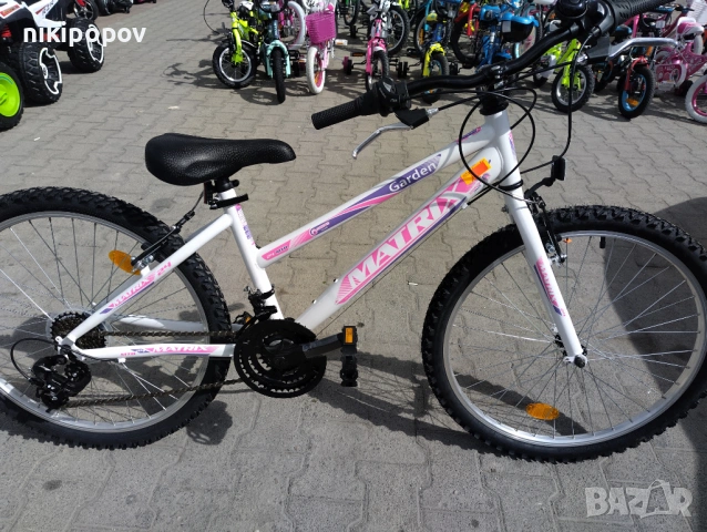 REACTOR Велосипед 24" GARDEN бял, снимка 2 - Велосипеди - 53848444