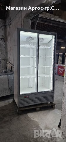 Хладилна витрина Двойна 120 см, снимка 1 - Витрини - 36117958