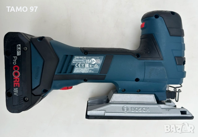 BOSCH GST 18V-Li S - Aкумулаторен прободен трион 2x18V 4.0Ah ProCore, снимка 5 - Триони и циркуляри - 53569404