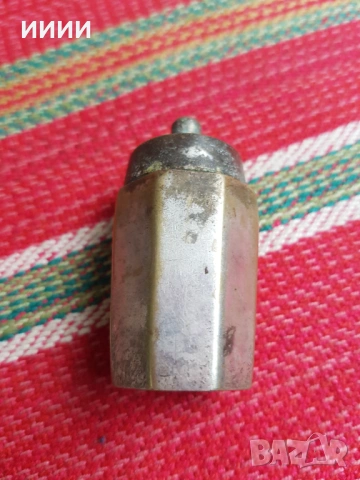 Посребрена солничка, снимка 2 - Антикварни и старинни предмети - 53459210