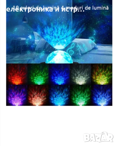 Звезден прожектор с колонка , снимка 4 - Друга електроника - 53043159