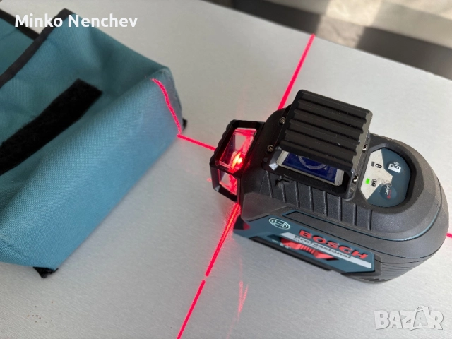 Линеен лазер BOSCH GLL 3-80 , снимка 4 - Измервателни инструменти - 52271323