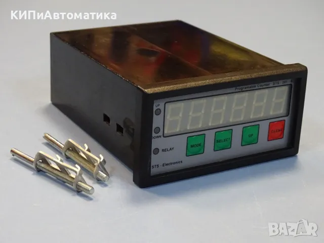 цифров брояч STS 201-6 Programable Counter 250VAC, 24VAC/VDC, снимка 6 - Резервни части за машини - 47673085