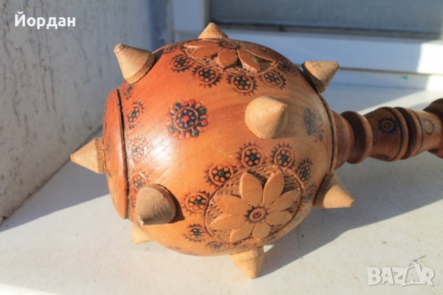 Боздуган от дърво , снимка 2 - Колекции - 39987542