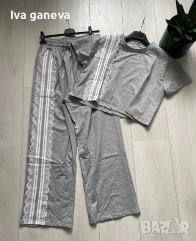 Дамски екип с дантела , снимка 2 - Спортни екипи - 53621501