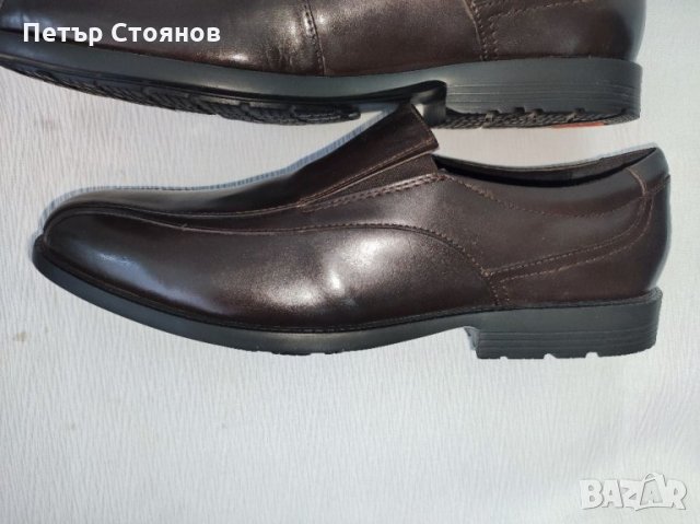 Уникално леки и удобни мъжки обувки от естествена кожа ROCKPORT №48, снимка 8 - Ежедневни обувки - 35956564